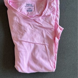 Men’s Polo Ralph Lauren T Shirt Medium PINK